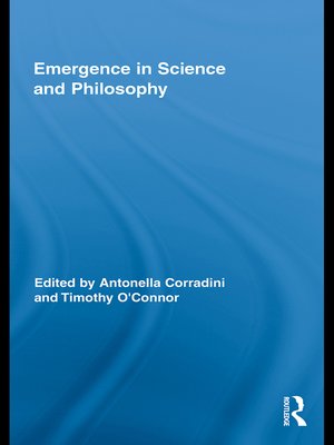 cover image of Emergence in Science and Philosophy